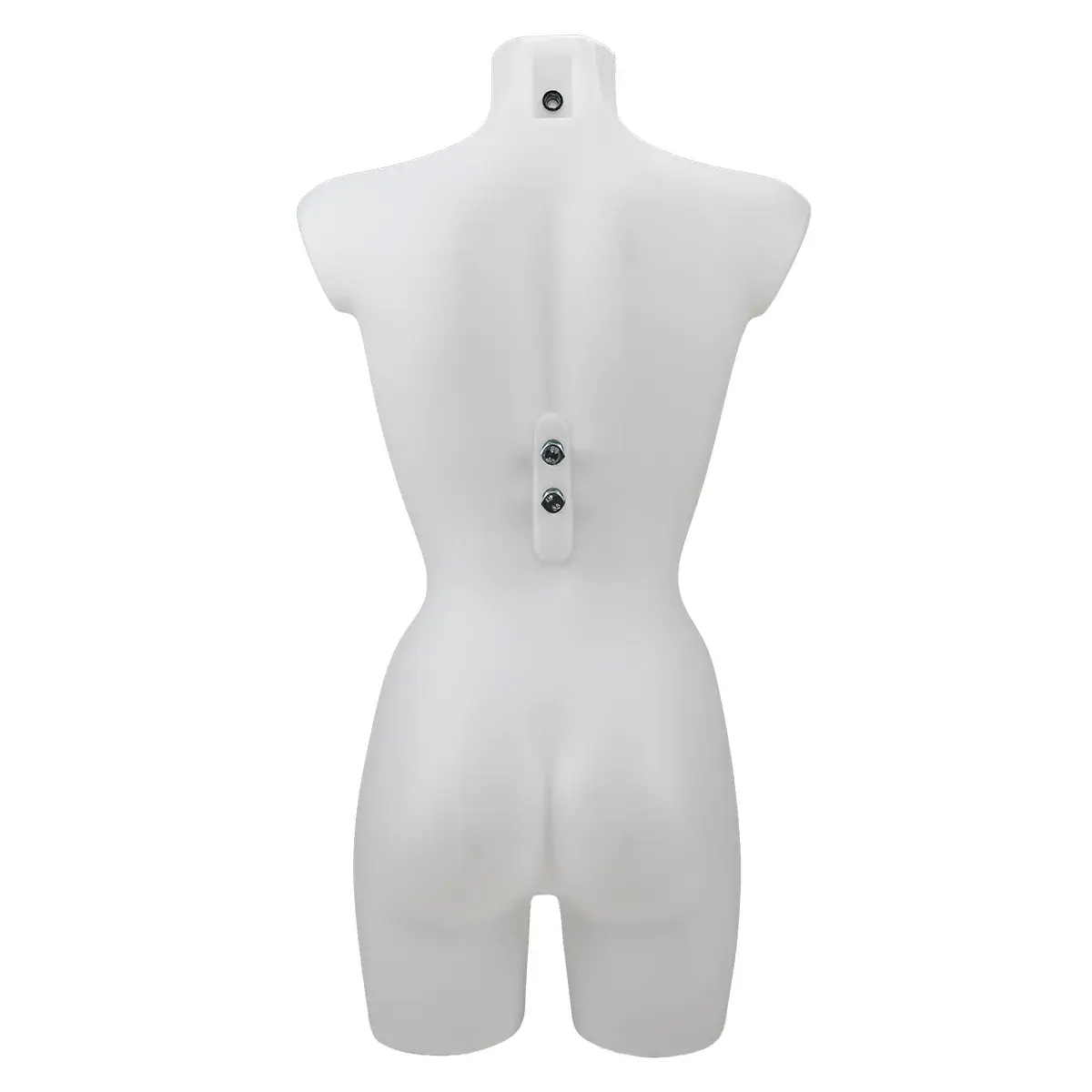 Buste femme plastique H 82 cm - Torse femme plastique - Blanc - Bustes mannequins femmes-3