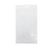 Sachet plastique transparent avec rabat adhésif et trou européen 23x32cm PP 60µ - Sachet de conditionnement - Lot de 100 - Sacs rabats adhésifs
