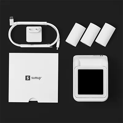 Terminal de paiement SumUp Solo Lite + imprimante – TPE SumUp, carte SIM et Wi-Fi, blanc - Encaissement mobile-7