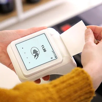 Terminal de paiement SumUp Solo Lite + imprimante – TPE SumUp, carte SIM et Wi-Fi, blanc - Encaissement mobile-8