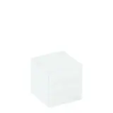Ballotin transparent 6 x 6 x 6 cm PVC - Boîte à bonbons transparente - Lot de 10 - Ballotins chocolats vides