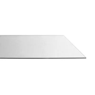 Tablette transparente verre trempé pour rayonnage magasin 120 x 60 cm, ép. 8 mm - Verre clair - Lot de 2 - Tablettes Verre