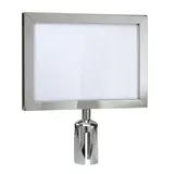 Porte-affiche A4 pour poteau de balisage - Poteaux de guidage, Guidage mobile