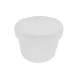 Pot inviolable plastique 500 ml - Pot à sauce micro-ondable - Lot de 25 - Pots à sauce, Verrines jetables