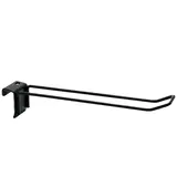 Broche double pour barre de charge ø 5 mm x L 30 cm - Tige double - Métal - Noir - Lot de 10