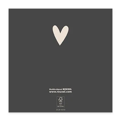 Bon cadeau minimaliste noir 12x12cm avec enveloppe – paquet de 12 - Bons cadeaux-3