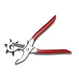 Pince emporte-pièce simple 6 trous - Pince revolver pour cuir - 2 à 4,5 mm - Accessoires couture