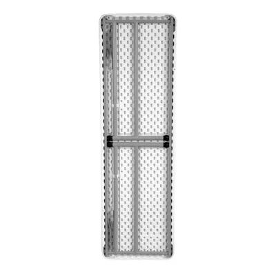 Table pliante portable plastique HDPE blanc 152 x 45 x 74 cm - Table pliable - Table de réception - Tables pliantes, Tables traiteur-2