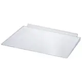 Tablette plexi transparente pour panneau rainuré 24 x 40 cm - Tablette droite - Tablettes pour panneaux rainurés