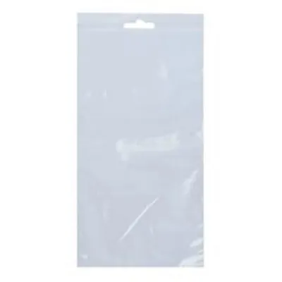 Sachet polyferm trou européen 12 x 20 cm PEBD 50µ - Sac fermeture pression - Sachet plastique zip à trou - Lot de 100 - Sacs Polyferm, Sachets fermeture pression