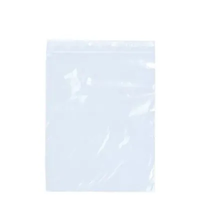 Sachet zip plastique à trou pour suspension 12 x 20 cm PEBD 50µ - Sachet fermeture pression - Transparent - Lot de 100 - Sacs Polyferm, Sachets fermeture pression