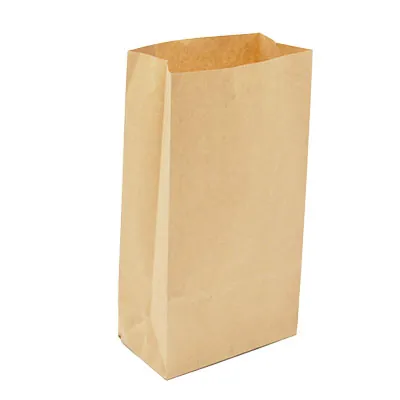 Sac SOS kraft brun 13 x 7 x 24 cm 75 g/m² – Sac kraft sans poignée - Lot de 250 - Sacs SOS-2