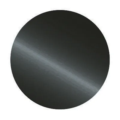 Étiquette cadeau adhésive Noire neutre ø 36 mm - Étiquette autocollante Noire - Lot de 500 - Étiquettes cadeaux adhésives
