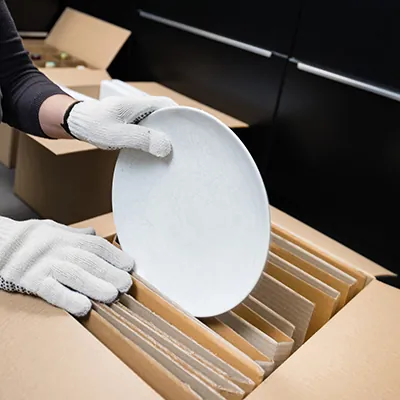Croisillon carton séparation assiettes pour carton 36L - Caisses américaines cartons-5