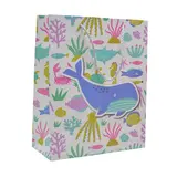Sac papier motif animaux de la jungle 26x12x32 cm – Paquet de 20 - Sacs pelliculés à motifs