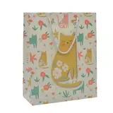 Sac papier motif chats 26x12x32 cm – Paquet de 20 - Sacs pelliculés à motifs