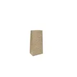 Sac SOS kraft brun à chevrons blancs 9+6x18cm 70g/m² – Paquet de 250