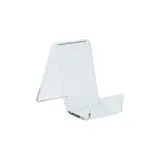 Chevalet de présentation transparent acrylique 5 x 8 cm - Présentoir chaussure - Lot de 10 - Chevalets
