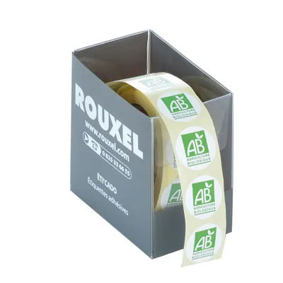 Étiquettes adhésives Agriculture biologique - Étiquettes adhésives alimentaires-3