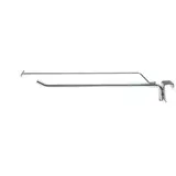 Broche simple pour barre de charge avec tige porte-étiquette ø 6 mm x L 30 cm - Tige simple - Zinc - Lot de 10