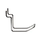 Broche double pour panneau rainuré ø 3 mm x L 5 cm - Tige double - Zinc - Lot de 20 - Broches doubles pour panneaux rainurés