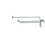 Broche double pour barre de charge avec tige porte-étiquette ø 4 mm x L 20 cm - Tige double - Zinc - Lot de 10