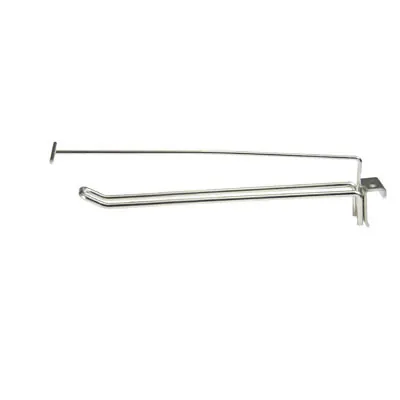 Broche double pour barre de charge avec tige porte-étiquette ø 5 mm x L 30 cm - Tige double - Zinc - Lot de 10 - Broches pour barre de charge