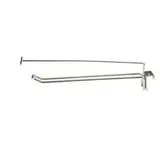 Broche double pour barre de charge avec tige porte-étiquette ø 5 mm x L 30 cm - Tige double - Zinc - Lot de 10 - Broches pour barre de charge