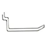 Broche double pour panneau rainuré ø 3 mm x L 10 cm - Tige double - Zinc - Lot de 20 - Broches doubles pour panneaux rainurés