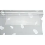 Film fleuriste - Film polypropylène plumes blanches 80 cm x 120 m 35µ  - Films polypropylène à motifs