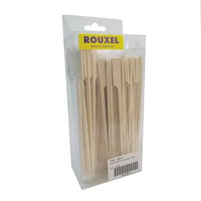 Pique bambou Golf 15 cm - Pic bambou Golf - Brochette bambou Golf - Lot de 100 - Touillettes bois, Piques à brochettes et Pailles carton-2