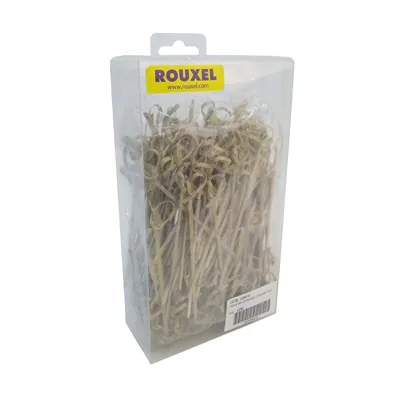 Pique bambou ruban 10 cm - Pique apéritif - Pic bambou - Lot de 250 - Touillettes bois, Piques à brochettes et Pailles carton-2