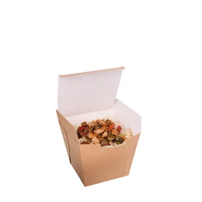 Pot à pâtes carton 780 ml - Emballage pasta box - Brun - Lot de 25 - Pots à soupe, Boîtes à pâtes