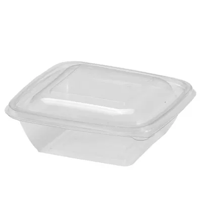 Barquette sans couvercle 250 ml 12,5 x 12,5 x 3,8 cm - Barquette plastique - Lot de 50 - Barquettes plastique-3