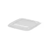 Couvercle plastique pour barquette carrée 12,5 x 12,5 x 1,7 cm - Lot de 50 - Barquettes plastique