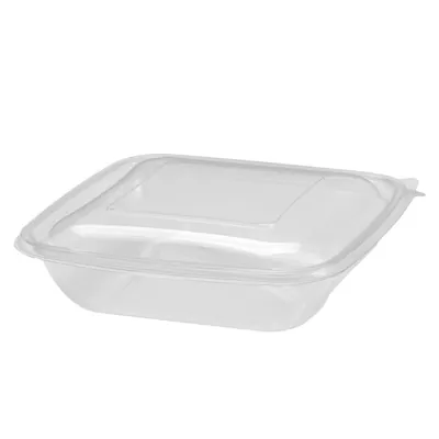Bol salade 750 ml plastique transparent 19 x 19 x 4,5 cm - Bol plastique - Lot de 50 - Boîtes salade, Bols salade-3