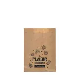 Sac croissant papier kraft brun 12 x 5 x 17 cm Le plaisir gourmand - Sachet viennoiserie - Lot de 1000 - Sacs croissants, Sachets viennoiseries