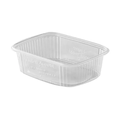 Barquette charcutière sans couvercle 125 ml 10,8 x 3,2 x 8,2 cm - Barquette plastique - Lot de 50 - Barquettes plastique