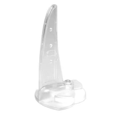Stop-rayon aimanté pied Shark 12,4 cm - Base magnétique stop-rayon - Transparent – Paquet de 5 - Stop-rayon