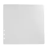 Pochette porte-affiche pour base magnétique stop-rayon 20 x 20 cm PVC – Paquet de 20 - Stop-rayon