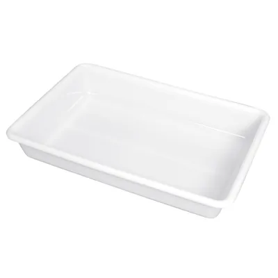 Bac alimentaire plastique 8 Litres 48 x 33 x 8 cm - Bac plat - Bac traiteur - Bacs traiteurs, Bacs alimentaires