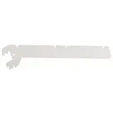 Console inclinable pour tablettes tôle - Ligne Gondoléko Blanc