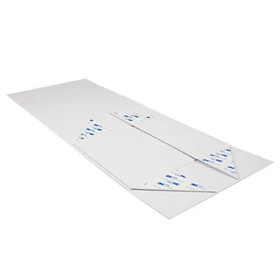 Boîtes aimantées - blanc brillant - 27 x 21 x H 10,5 cm - par 5 - Boites aimantées-3