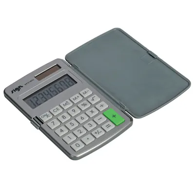 Calculatrice de poche 8 chiffres LDC 12mm, avec étui rigide - Calculatrices-2