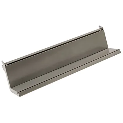 Fond pour tablette magazines - Ligne Store gris métallisé pas de 50 mm-2