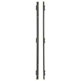 Profils U pour fond ép. 19 mm pas de 50 mm - Ligne Store gris métallisé pas de 50 mm