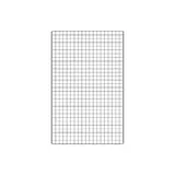 Grille d’exposition métal - Grille double cadre - noir - 150 × 95 cm - Paquet de 2 - Grilles murales