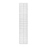 Grille d’exposition métal - Grille double cadre - noir - 200 × 40 cm - Paquet de 2 - Grilles murales