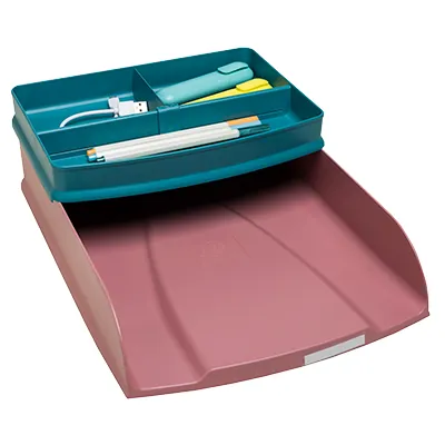 Corbeille à courrier Combo Styli Skandi vieux rose – Format A4+ - 500 feuilles - Corbeilles à courrier, Modules de classement-4