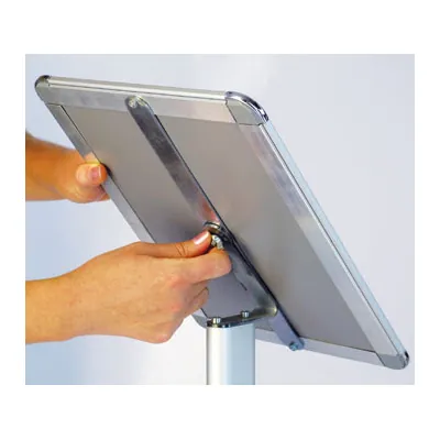 Porte-affiche sur pied A3 horizontal & vertical – Porte-message sur pied - Support affiche sur pied - Porte-visuels sur pied-4